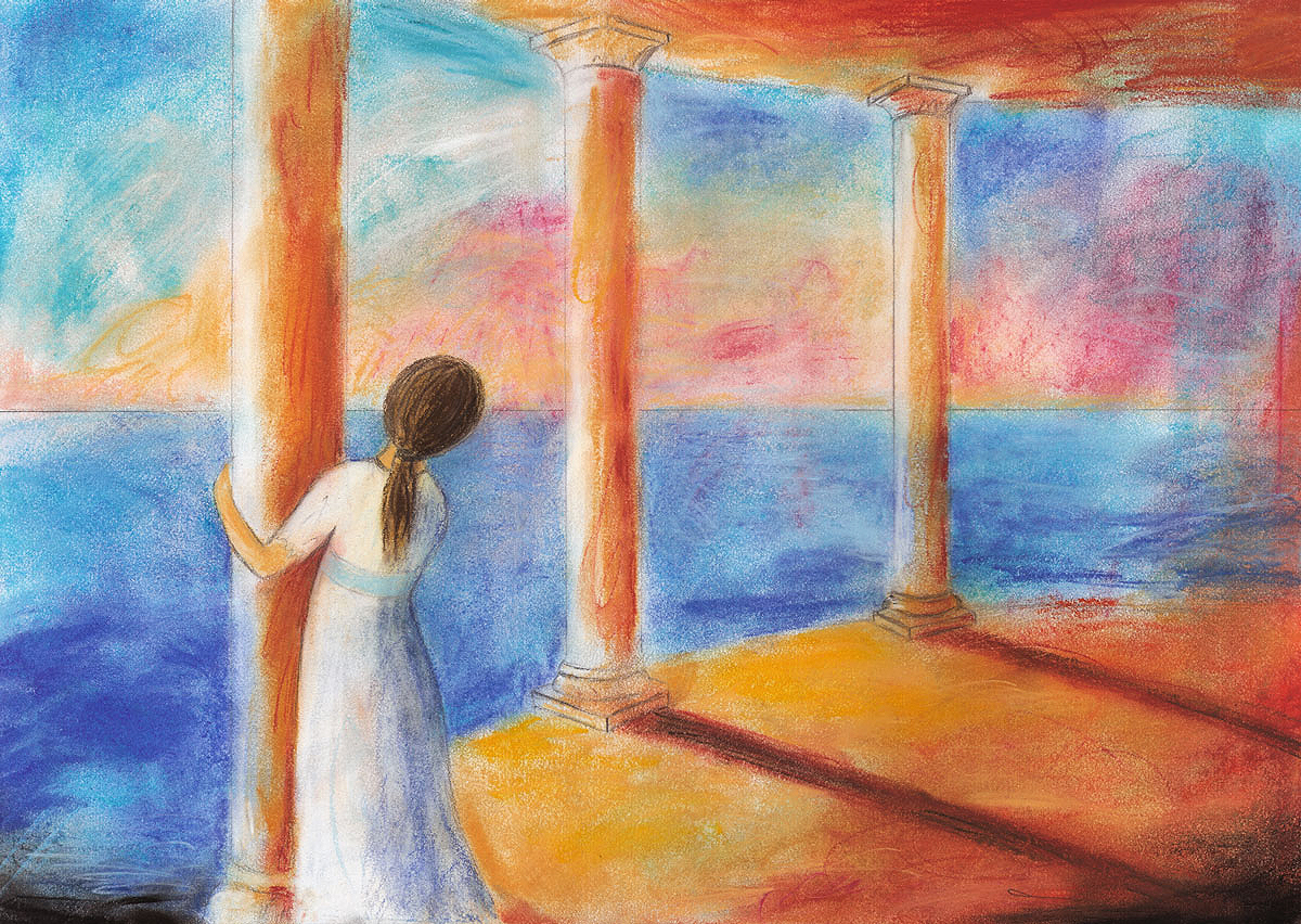 Holly Hope - Blue Plum Art